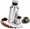 80 Kaffeemaschine, 22,3 × 13,8 × 35,5 cm, 550 W, Schwarz/Silber, mm flache Kaffeemühle, variable Geschwindigkeit