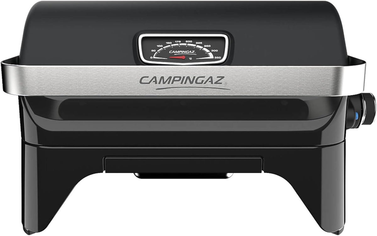 Campingaz Gasgrill, 2,4 kW., Grau, Attitude2go R, Tischgrill mit geringem Rauch, tragbarer Balkongrill, Campinggrill