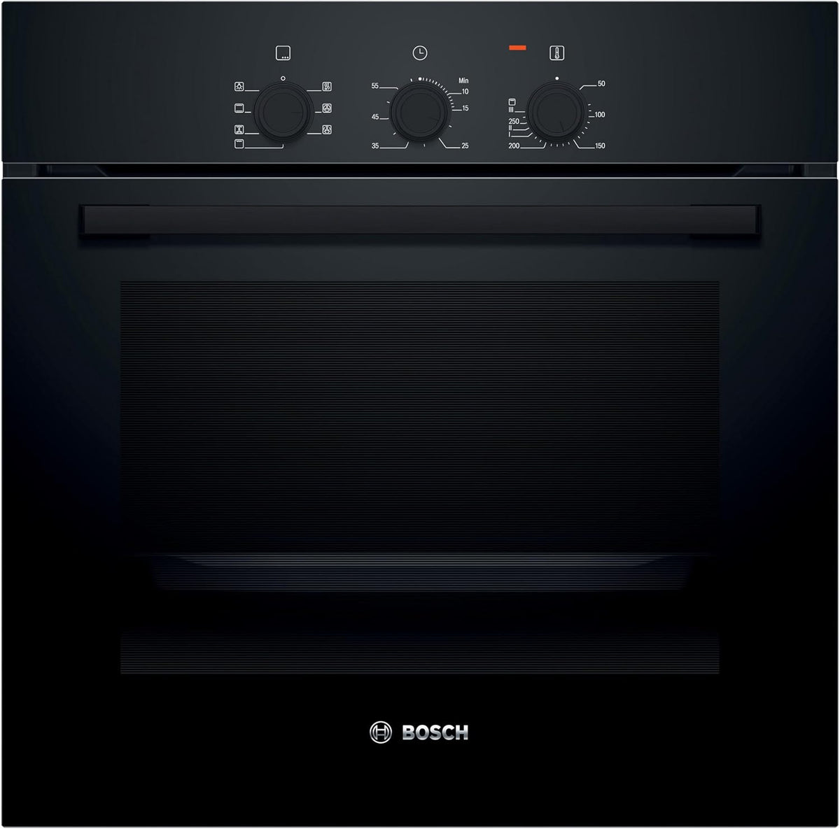 Bosch Backofen, Schwarz, HBF011BA2 Serie 2 Einbauherd Klasse A