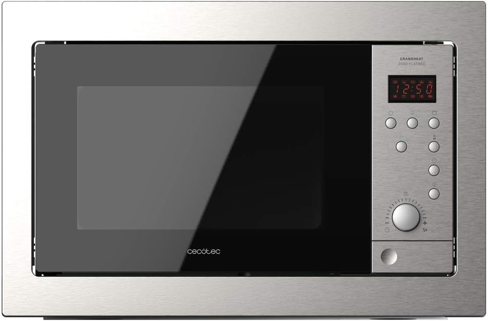 Cecotec Mikrowelle, 900 W, 25 L, Schwarz, mit Grill