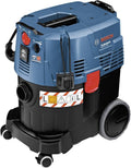 Bosch Professional Nass-Trockensauger, 35 Liter, 1.380 W, 250 mm, Schwarz, GAS 35 L AFC, Max., 35 l Behältervolumen