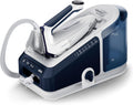 Braun Dampfglätter, 2 L, Braun/Blau/Weiß, CareStyle 7 Pro Dampfbügelstation IS 7282 BL, Dampfbügeleisen mit FreeGlide 3D Bügelsohle