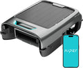 AIPER Poolroboter, Schwarz, EcoSurfer S2 Solar Pool Skimmer Roboter, Akku mit App-Steuerung, 24/7 Oberflächenreinigung