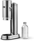 aarke Wassersprudler, Silber, Carbonator Pro, mit Glasflasche, Edelstahl Finish