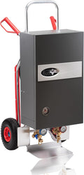 ASOSmobil Elektroheizkörper, 10,5 kW, 21 kW, Grau, 21e Classic Mobile Heizzentrale, Elektrische Bauheizung/Notheizung mit Leichtbauweise