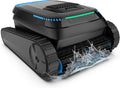 BOTLIFE Poolroboter, Schwarz, (2026 Neu) Akku Boden und Wand Wasserlinie Poolsauger